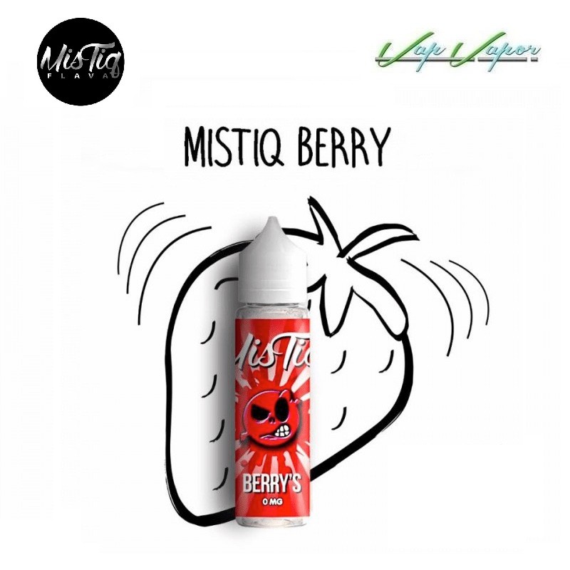 Mistiq Flava Berry's 50ml (0mg) Frutos Rojos