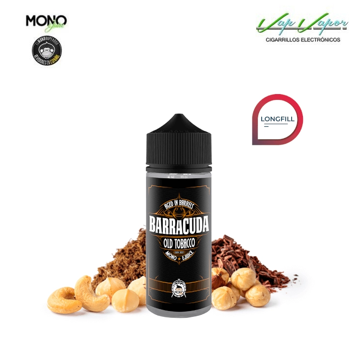 OFERTA!!! AROMA BARRACUDA 30ml (longfill en botella de 120ml) Mono eJuice