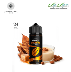 FLAVOUR Montreal Delights CRUNCH 24ml (longfill inside 120ml bottle) Almond Custard, Buttery Caramel, Tobacco