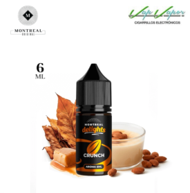 FLAVOUR Montreal Delights CRUNCH 6ml (longfill bottle 30ml) Almond Custard, Toffee Butter, Tobacco