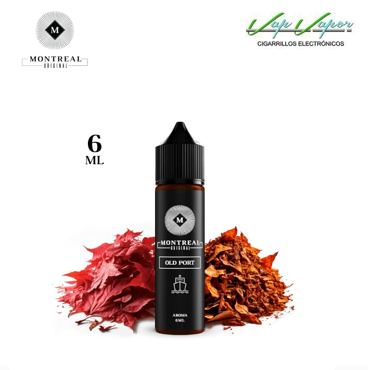 AROMA Montreal Original OLD PORT 6ml (longfill botella 60ml)