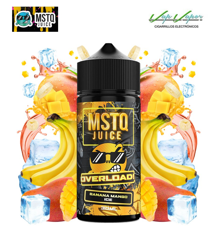 AROMA Banana Mago ICE MSTQ Juice Overload 30ml (longfill) botella de 120ml 