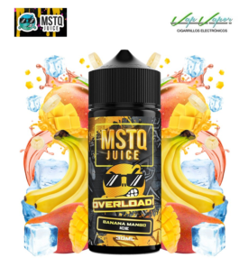 CONCENTRATE Banana Mango ICE MSTQ Juice Overload 30ml (longfill) 120ml bottle