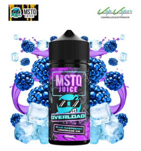 CONCENTRATE Blue Raspberry Lemonade ICE MSTQ Juice Overload 30ml (longfill) 120ml bottle