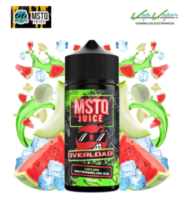 AROMA Melon Watermelon (melon, sandía) ICE MSTQ Juice Overload 30ml (longfill) botella de 120ml 