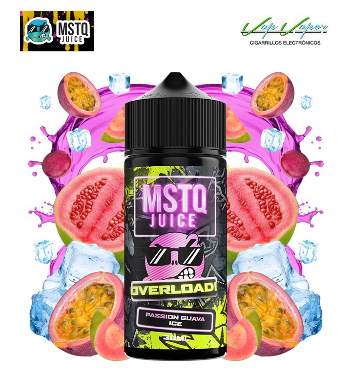 AROMA Passion Guava ICE MSTQ Juice Overload 30ml (longfill) botella de 120ml 