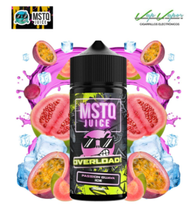 CONCENTRATE Passion Guava ICE MSTQ Juice Overload 30ml (longfill) 120ml bottle