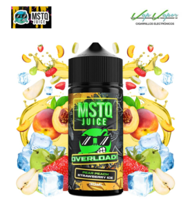 CONCENTRATE Pear Peach Strawberry ICE MSTQ Juice Overload 30ml (longfill) 120ml bottle