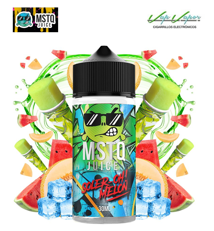 AROMA Soler-oh Melon ICE MSTQ Juice 30ml (longfill) botella de 120ml 