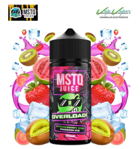 CONCENTRATE Strawberry Kiwi Passion ICE MSTQ Juice Overload 30ml (longfill) 120ml bottle