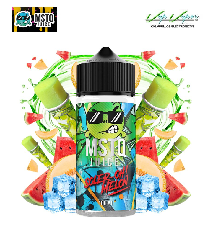 Soler-Oh MELON ICE 100ml MSTQ Juice (Lima, Sandía, Melon)