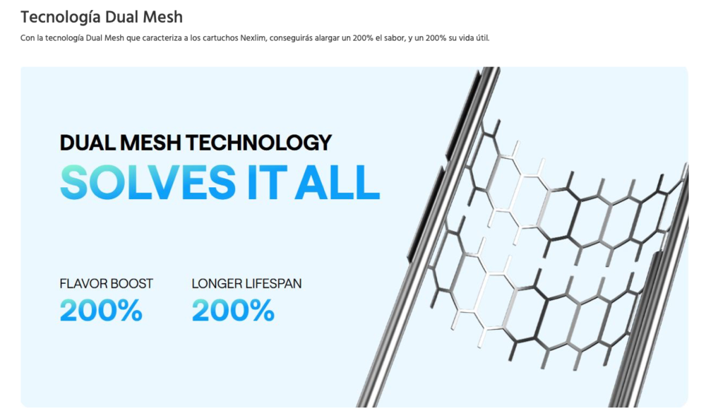 Nexlim GO 1800mah Oxva 2ml 40W - Ítem4