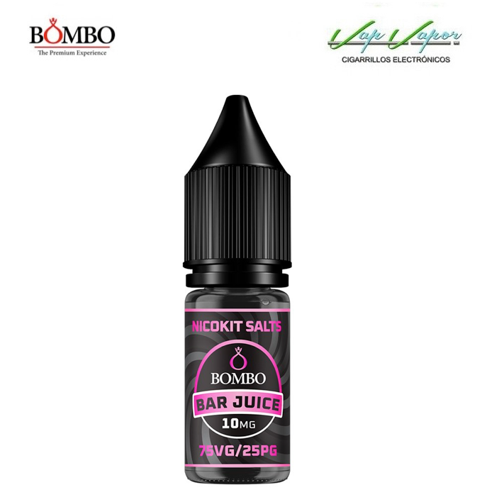OFERTA!!! Nicokit BOMBO BAR JUICE 10ml 75%VG / 25%PG (10mg)