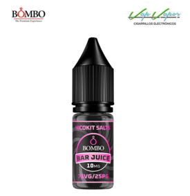 OFERTA!!! Nicokit BOMBO BAR JUICE 10ml 75%VG / 25%PG (10mg)
