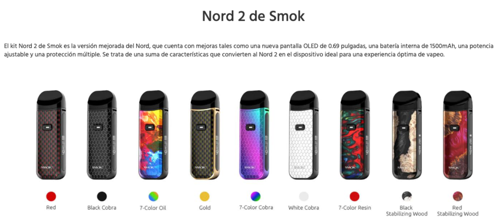 Nord 2 Kit Smok 1500mah - Item2