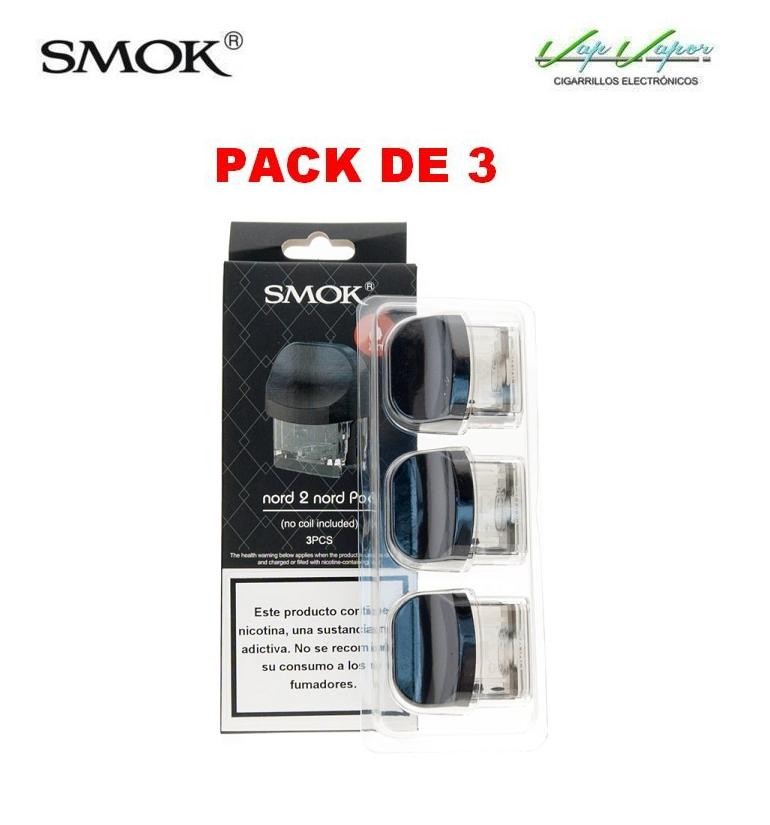 PACK DE 3 - Pod Nord para NORD 2 2ml Smok