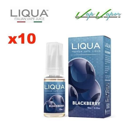 Pack 10 - Liqua - Blackberry 10ml