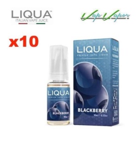 Pack 10 - Liqua - Blackberry (Mora) 10ml