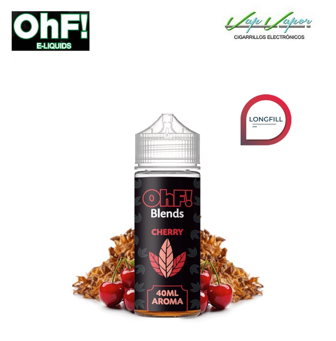 AROMA Blends Cherry Ohf 40ml (longfill botella 120ml)