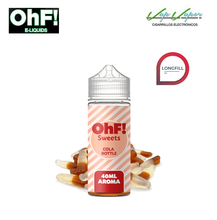 AROMA Cola Bottle Ohf Sweets 40ml (longfill botella 120ml)