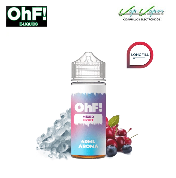 AROMA Mixed Fruit Ohf ICE 40ml (longfill botella 120ml) Tuti fruti, frescor