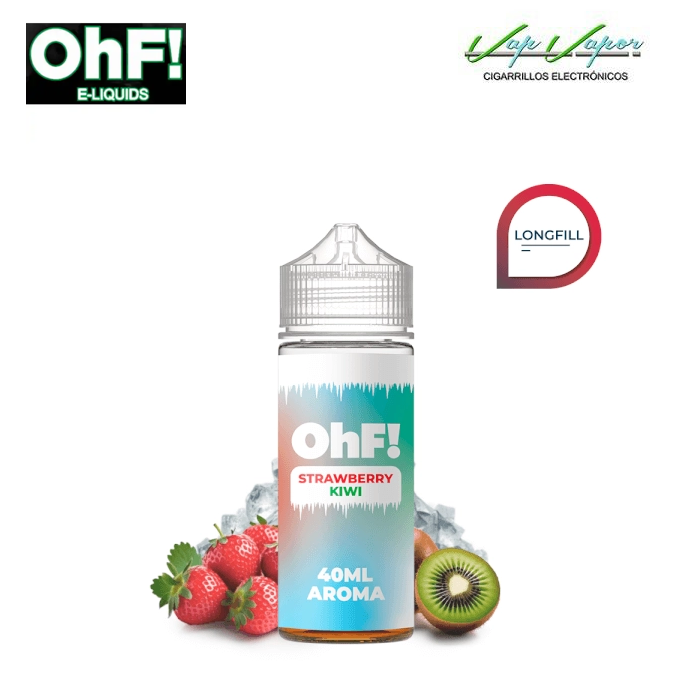 AROMA Strawberry Kiwi Ohf ICE 40ml (longfill botella 120ml) Fresa, Kiwi, Frescor