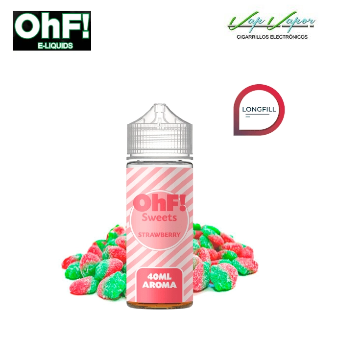 AROMA Sweets Strawberry Ohf 40ml (longfill botella 120ml) 