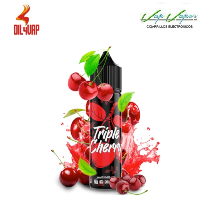 AROMA TRIPLE CHERRY 16ml (longfill botella 60ml) Oil4vap (Triple Cereza)