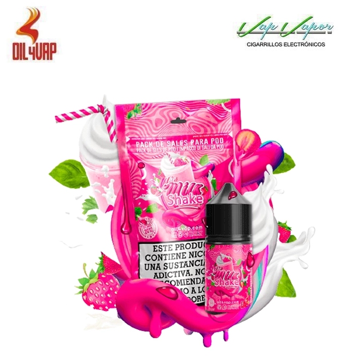 OFERTA!! SALES MILKSHAKE Pack 23ml/30ml (9mg/18mg) Oil4Vap