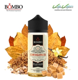 Originis 100ml (0mg) Platinum Tobaccos by Bombo (Blond Tobacco, Sweetness) (60%VG/40%PG)