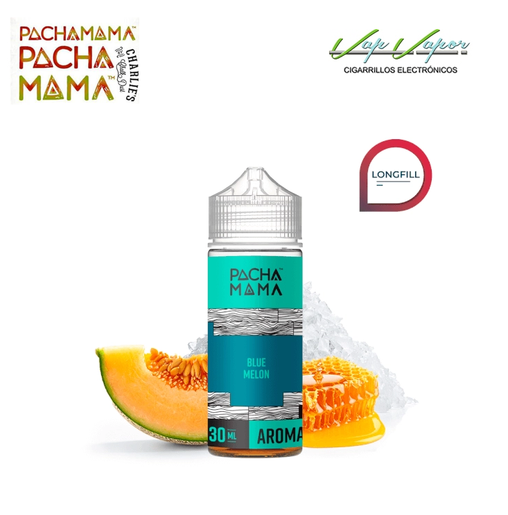 AROMA Ice Blue Melon 30ml Longfill (en botella de 120ml) Pachamama