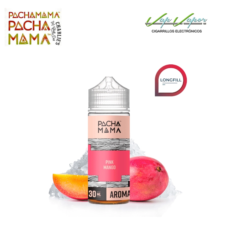 AROMA Ice Pink Mango 30ml Longfill (en botella de 120ml) Pachamama