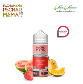 AROMA Strawberry Guava Jackfruit 30ml Longfill (en botella de 120ml) Pachamama