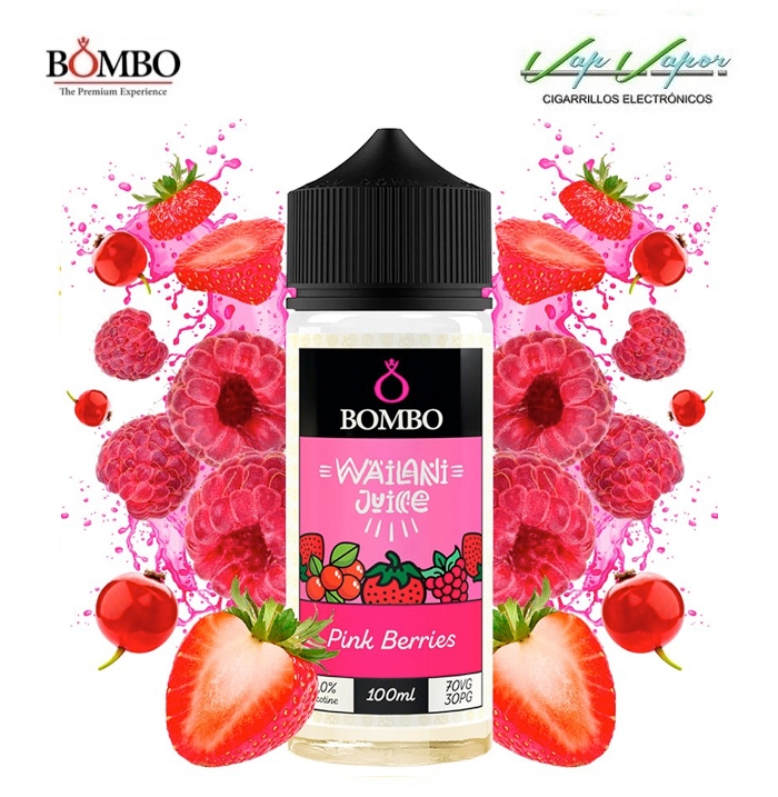 Pink Berries Wailani Juice by Bombo 100ml (0mg) 