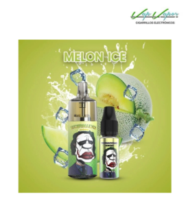 Disposable Pod Melon ICE 10.000PUFFS TORNADO empty + Gift Eliquid 10ml (10mg/20mg) TPD Europe