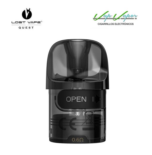 Pod E Plus 0.3ohm / 0.6ohm Lost Vape 2ml (1 unidad)