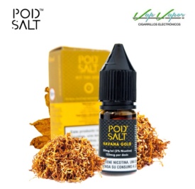 SALTS - Havana Gold Pod Salt 10ml (20mg) Strong and smoky tobacco