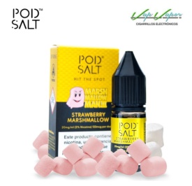 SALTS - Marshmallow Man Pod Salt Fusion 10ml (20mg) strawberry marshmallows
