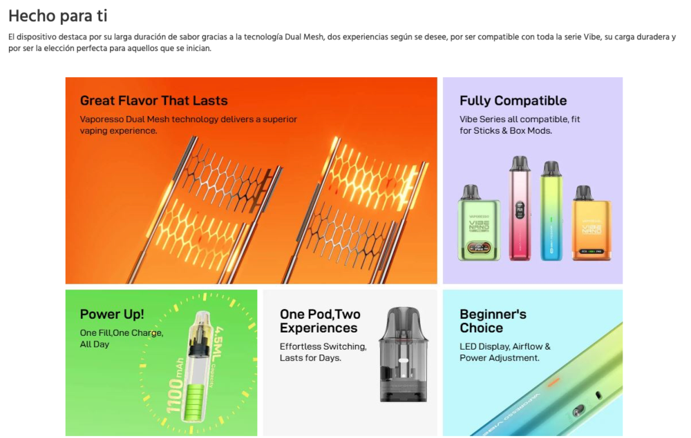 PROMOTION!!! VIBE SE 1100mah Vaporesso - Item4