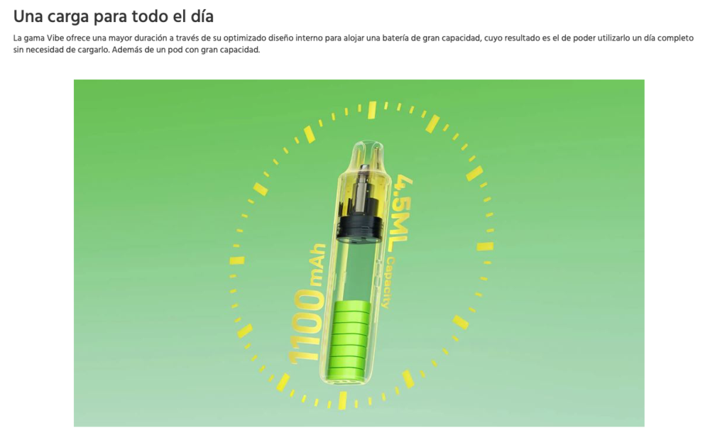 PROMOTION!!! VIBE SE 1100mah Vaporesso - Item8