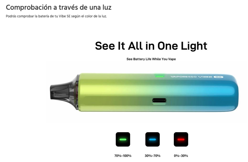 PROMOTION!!! VIBE SE 1100mah Vaporesso - Item10