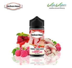 Raspberry Cheesecake Heaven Haze 100ml (0mg) Helado de frambuesa