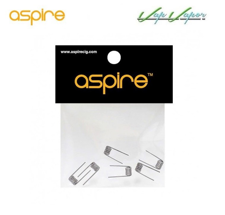 Pack 6 resistencias Clapton Prefabricadas Aspire 0.8ohm