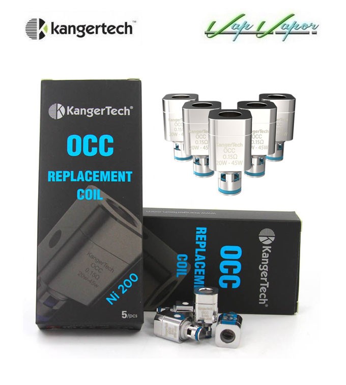 Resistencias Kangertech OCC Ni200 0.15ohms