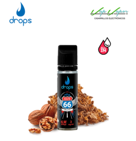 AROMA DROPS All in Route 66 10ml (para hacer 60ml) con nicotina de 3mg/10mg/20mg 