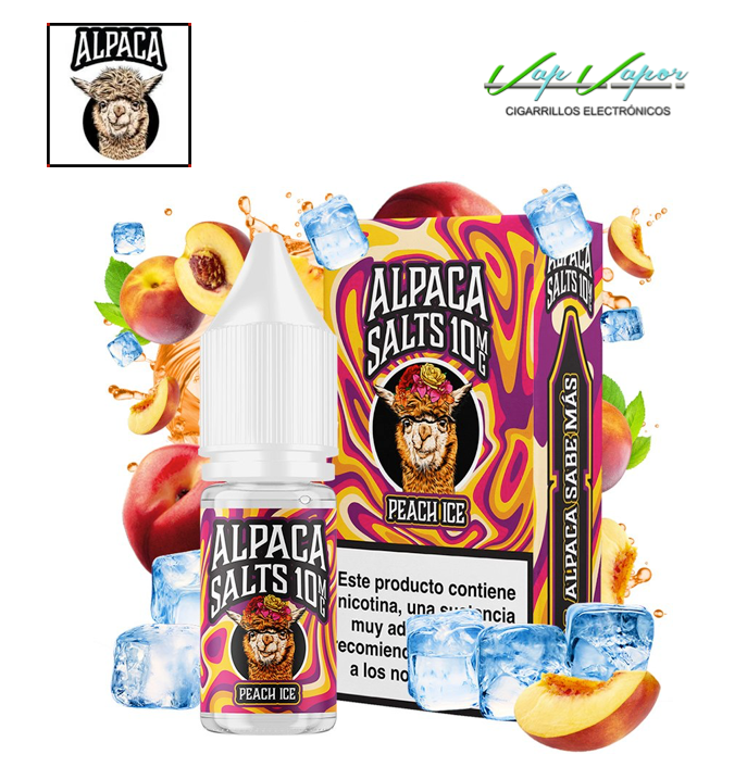 SALES Peach ICE Alpaca 10ml (10mg/20mg)