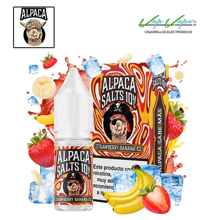 SALES Strawberry Banana ICE Alpaca 10ml (10mg/20mg)