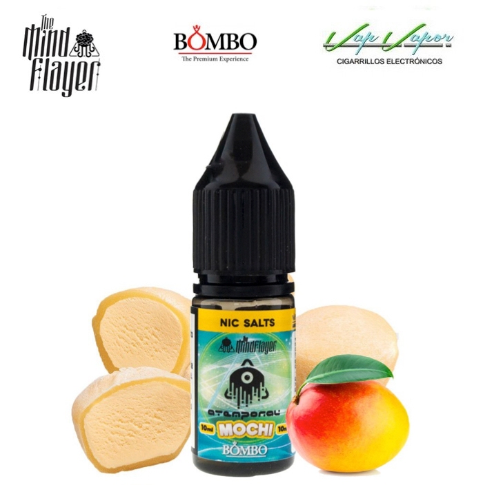 SALTS Atemporal Mochi 10ml (10mg/ 20mg) The Mind Flayer & Bombo (Melon, Gum, Pica-pica, Cotton Candy)