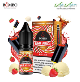 SALES Cola Strawberry ICE Bar Juice by Bombo 10ml (0mg/5mg/10mg/15mg/20mg) 