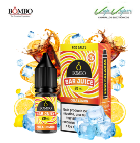 SALTS Cola Lemon ICE Bar Juice by Bombo 10ml (0mg/5mg/10mg/20mg) 